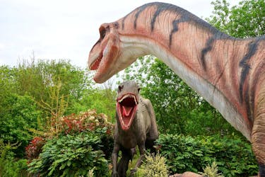 Поездка в парк динозавров и Аквариум Крита от Ханьи